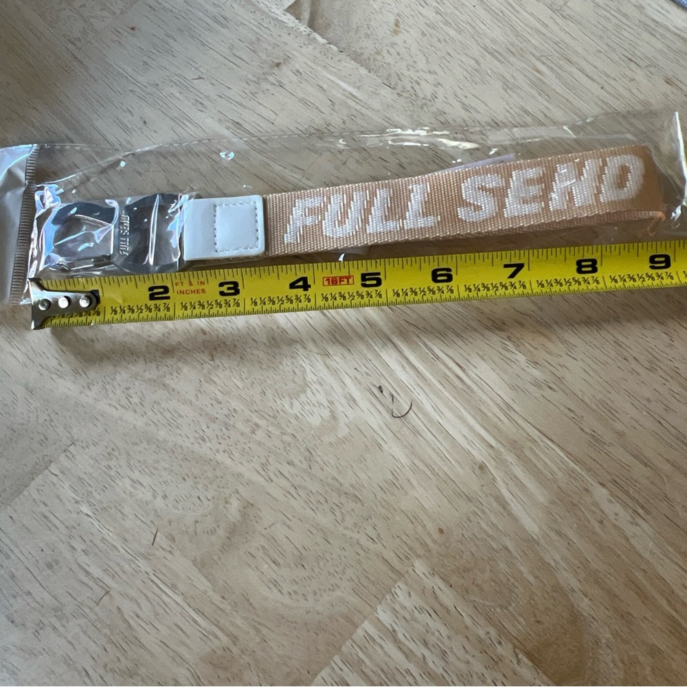 New full send woven lanyard